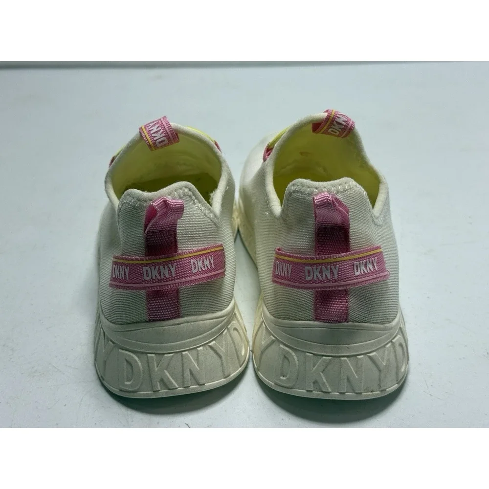 DKNY Sparkle‎ Pink Slip On Sneakers Toddler Girls Size 5 Y2K